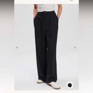 Varley Winnie Wide-Leg Pant black size small 32”